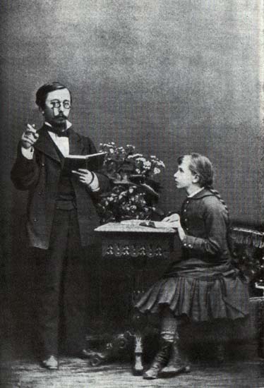 Зайцев В.А. с дочербю Марией (1870-е гг.) []